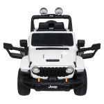 Elektrické autíčko Jeep Wrangler Rubicon Lift 4x4, 24V - biele